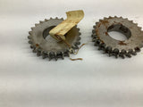 Double Sprocket 1.875 inch Bore (Lot Of 2)