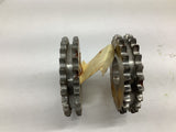 Double Sprocket 1.875 inch Bore (Lot Of 2)