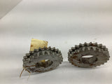 Double Sprocket 1.875 inch Bore (Lot Of 2)