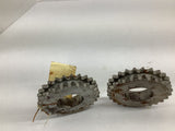 Double Sprocket 1.875 inch Bore (Lot Of 2)