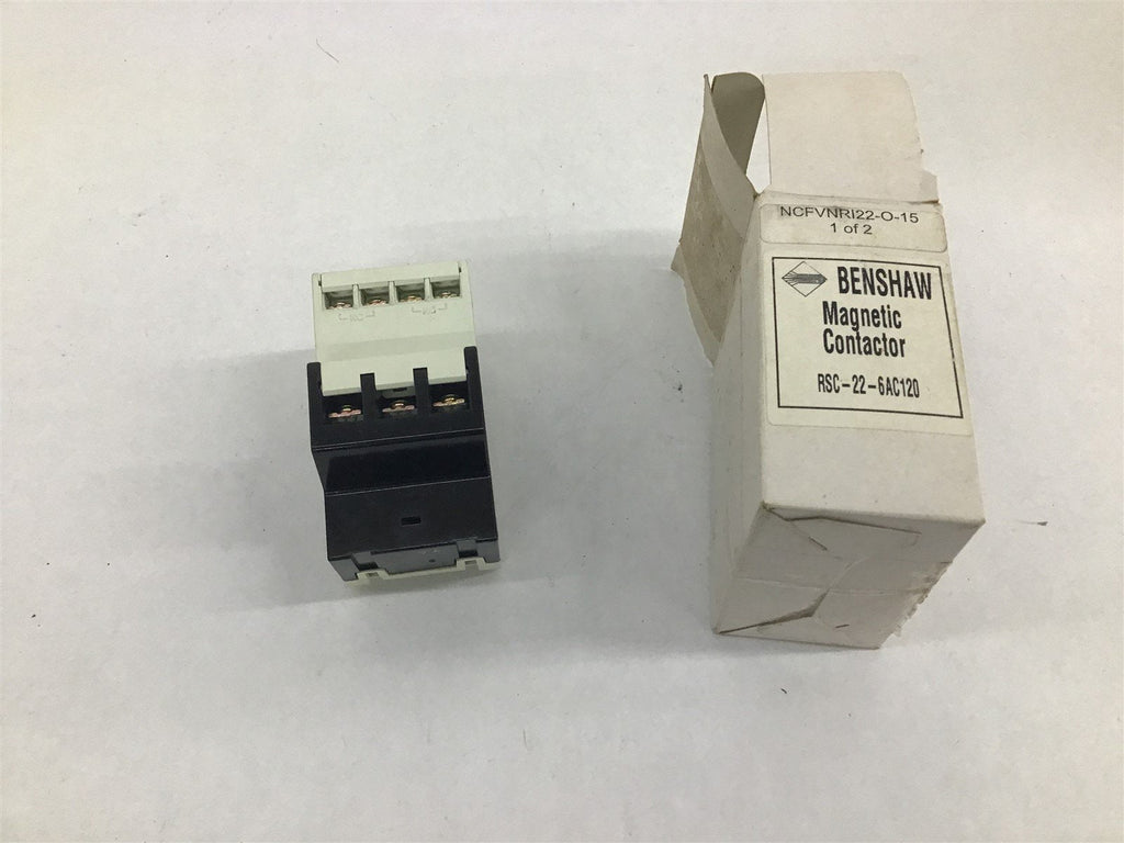 Benshaw Magnetic Contactor RSC 22 6AC120