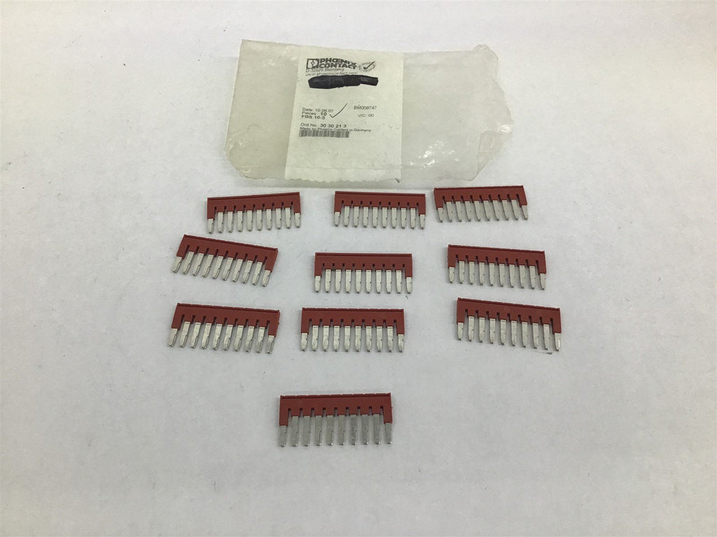 Phoenix Contact FBS105 Plug In Bridge Lot Of 10