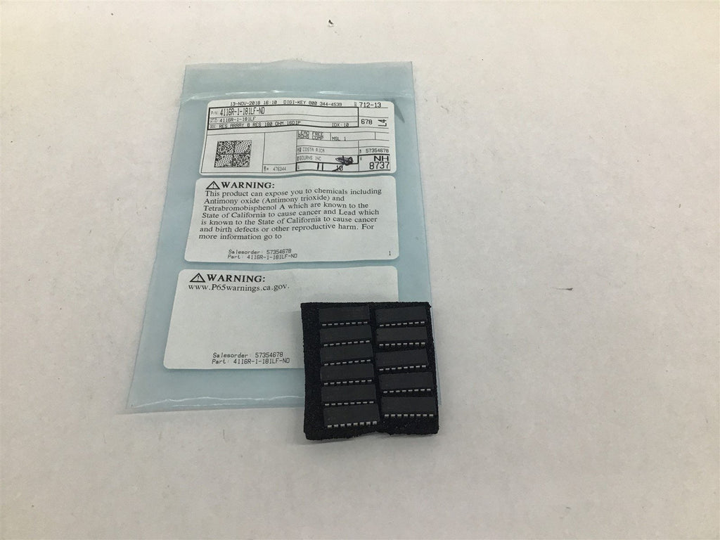 Resistor Array 4116R1181 LF ND Lot Of 11