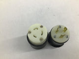 Hubbell 20A 250V Plug Male & Female