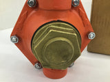 Cash Valve Pressure Regulator BFEWSSBBS01AD Model Size E 1 Inch
