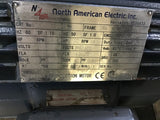 North America NA286-20-6 20 HP AC Motor 208-230/460 Volts 1200 Rpm 6P 286T Frame