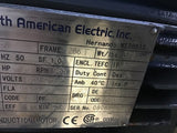 North America NA286-20-6 20 HP AC Motor 208-230/460 Volts 1200 Rpm 6P 286T Frame