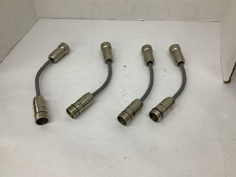 28 Pin Connectors Quabbin 8215R Lot Of 4