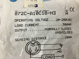 Allen Bradley 872C-A10C18-N3 Sensor 20-250 Vac 10mm Lot Of 2
