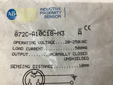 Allen Bradley 872C-A10C18-N3 Sensor 20-250 Vac 10mm Lot Of 3