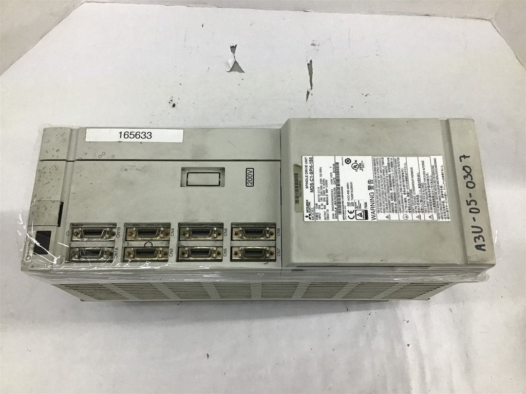 Mitsibushi MDS-C1-SPH-150 15KW 49Amp 3Phase 200/230V 50-60HZ