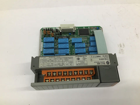 Allen-Bradley SLC500 Output Module 1746--OW16 10-250VAC 50/60Hz