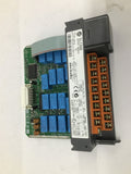 Alllen-Bradley SLC500 1746-OW16 Ser C 10-250VAC 50/60Hz 10-125VDC