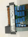 Alllen-Bradley SLC500 1746-OW16 Ser C 10-250VAC 50/60Hz 10-125VDC