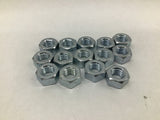 M12-1.75 Hex Finish Nut DIN 934 Zinc Qty 15