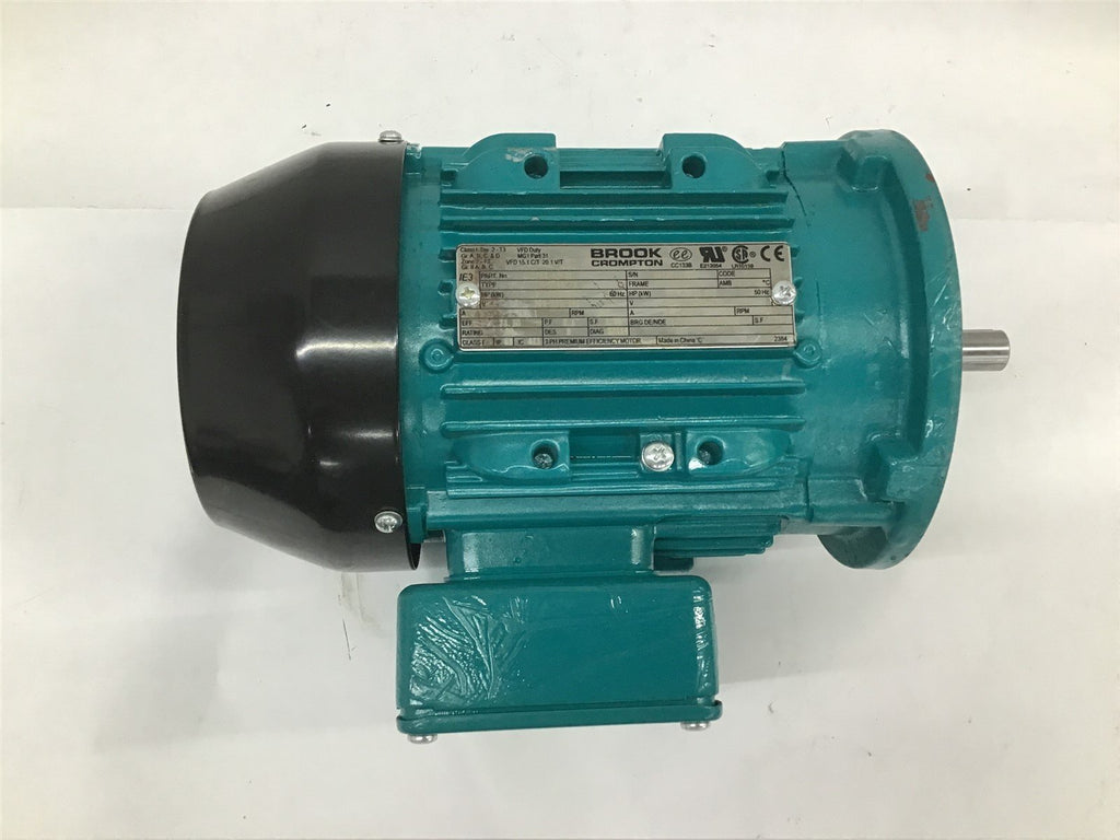 Brook Crompton BF8N.50-2C 0.5HP 871RPM 208/230/460V 60HZ FR-56C