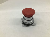 Cutler Hammer 10250T122 Pushbutton Oper Mushroom Head Red 4 4x13 Series A2 T1207