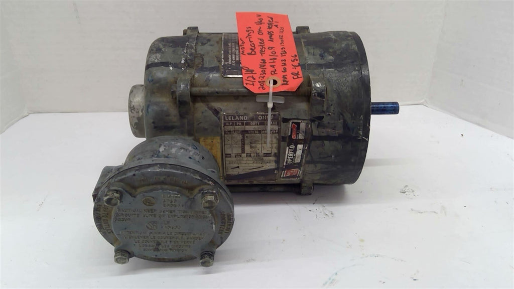 Superflo 22715 AC Motor .5 Hp 208-230/460 V 1800 Rpm 4P Fr 56 3Ph 60 Hz Footless