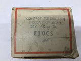 Cutler Hammer Contact Pushbutton Indicating Light 28V AC Or DC E30CS