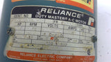 Reliance P56H3002N-TP AC Motor 1/3 Hp 208-230/460-480 V 1800 Rpm 2P Fr EA56C