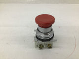 Cutler Hammer 10250T32R Operator Mushroom Head Red Lot Of 3