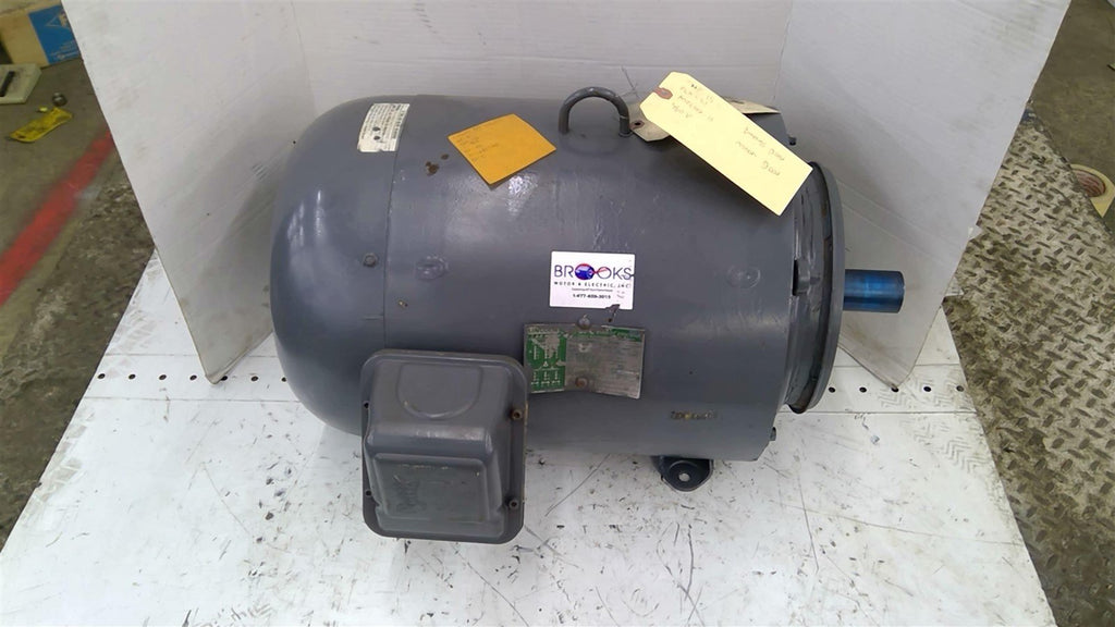 15 HP AC Motor 460 Volt 1200 Rpm 6P 3 Phase 60 HZ 284TC Frame