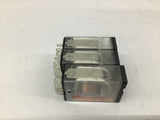 Schnieder Electric RPM11F7 120VAC 50/60HZ 15A-250 VAC IEC61810-1 Lot Of 3