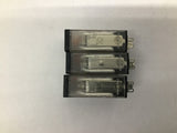 Schnieder Electric RPM11F7 120VAC 50/60HZ 15A-250 VAC IEC61810-1 Lot Of 3