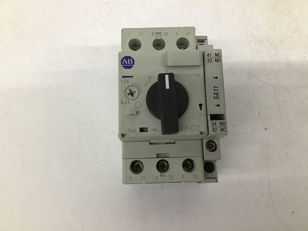 Allen-Bradley 140M-C2E-B10 Ser B 1.0A 50/60HZ