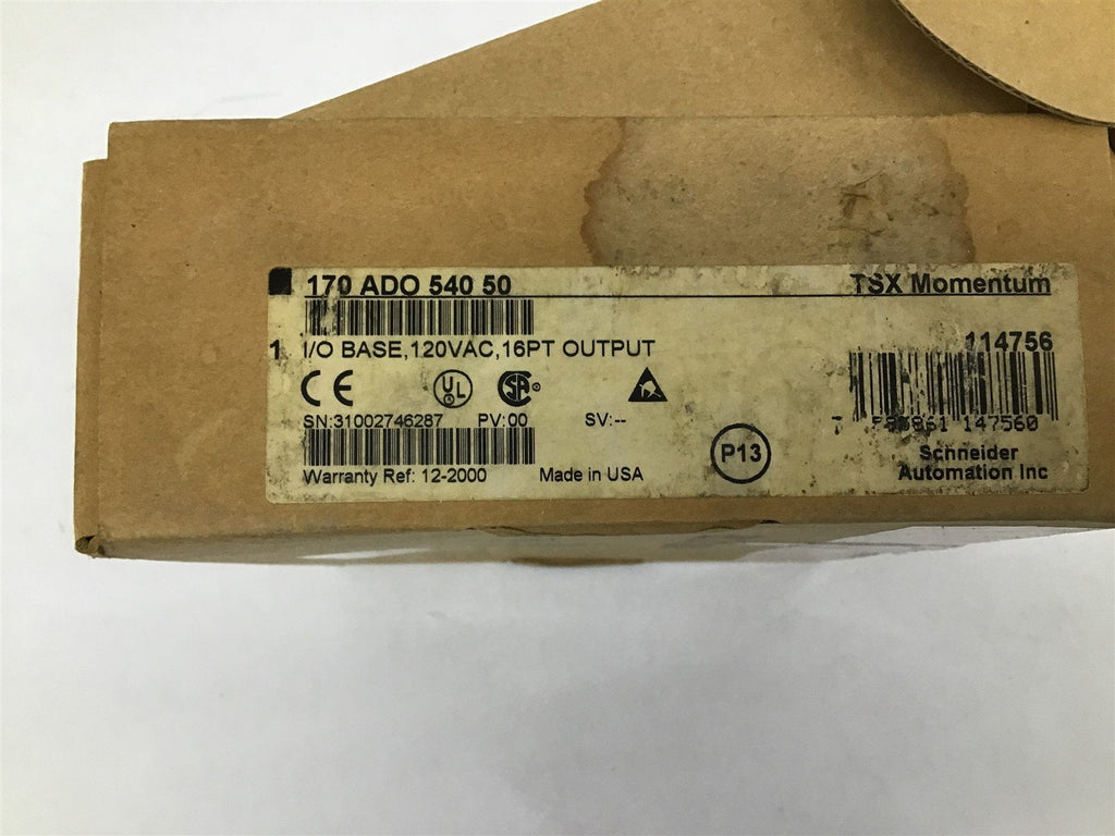 Schnieder 170 ADO 54 0 50 TSX Momentum