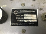 Atkins Dynamics Industrial Intercom Model 27 117V AC
