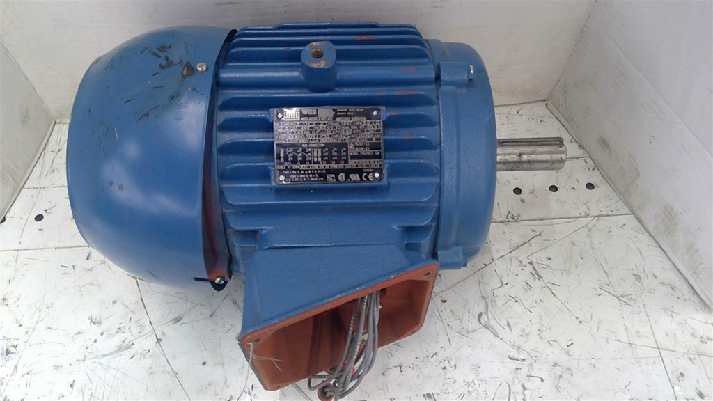 WEG 00336ET3ET182T-W22 Motor 3HP 3510RPM 230/460V 60HZ 3PH 182T TEFC