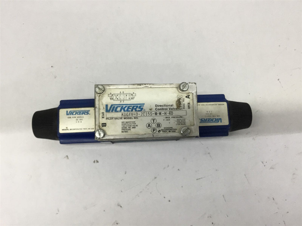Vickers Pilot Valve KDG4V-3-2C15S-M-W-H-40
