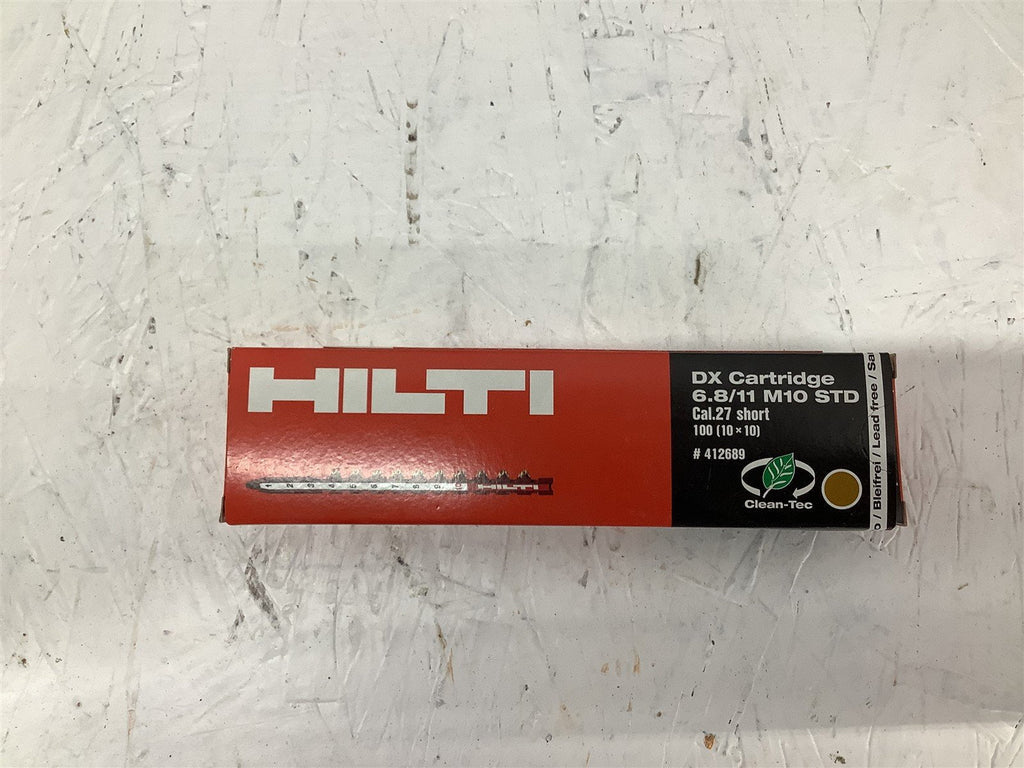 Hilti 412689 Collated Clean-Tec Brown.27 Cal Short Cartridges