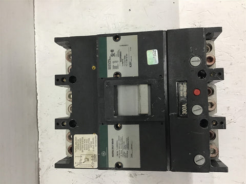 GE TJJ436300WL Circuit Breaker 300AMP MAX 600VAC 500VDC 3P 275 LB-IN Torque