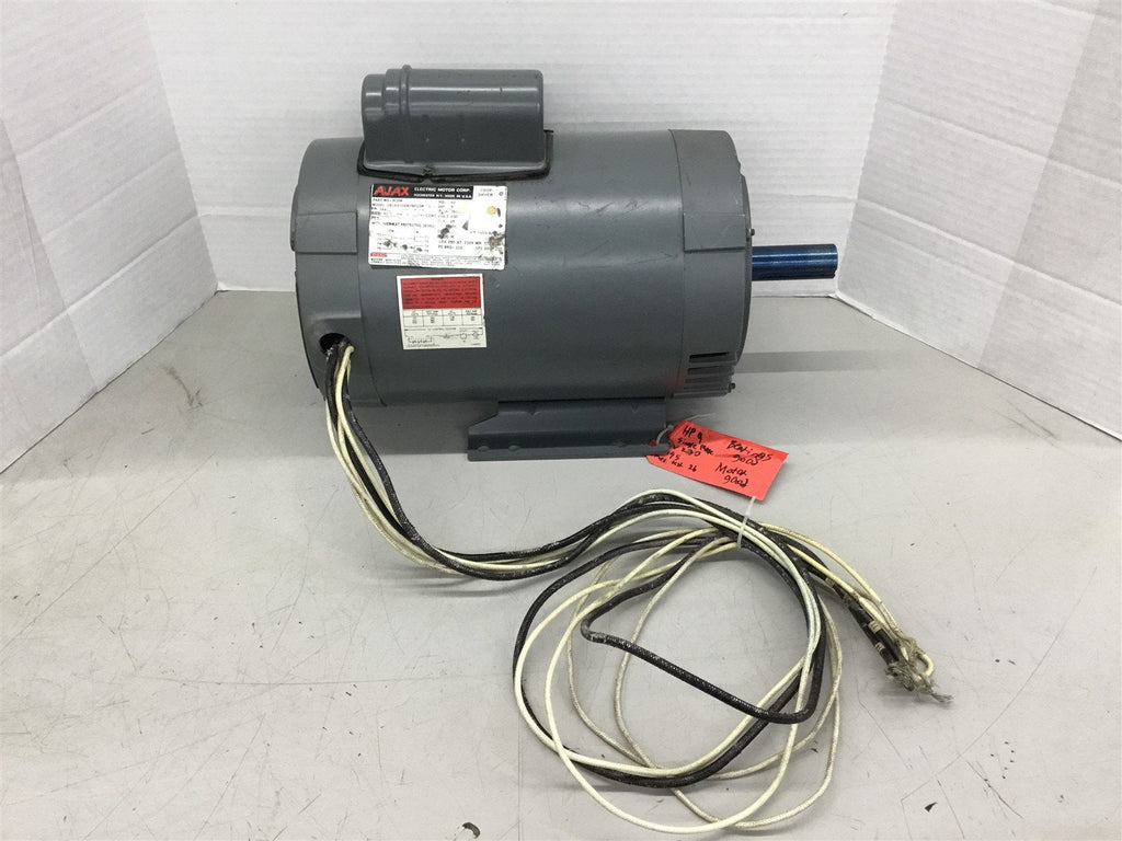 AJAX 9CDM ZB184TCDR76O1DR L 9HP 3500RPM 230V 60HZ 1PH Frame 184TZ