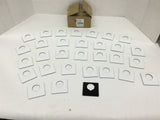 Schneider Electric Push Button Legend Plate 9001KN700WP 30mm T-K Lot Of 31
