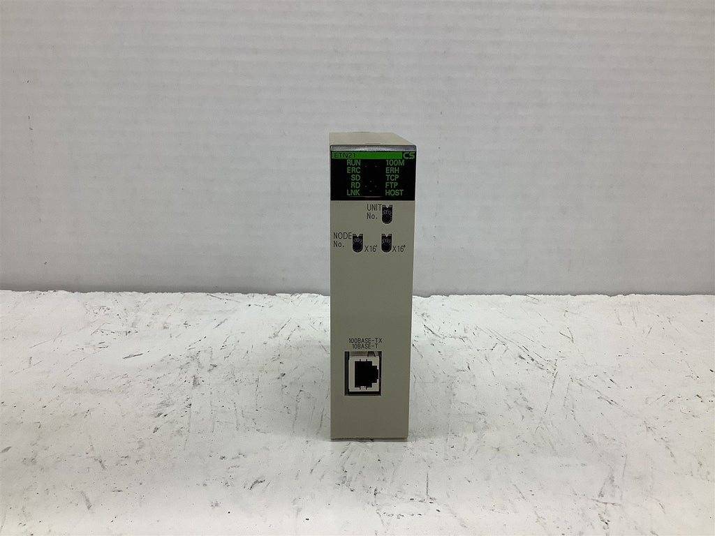 Omron CS1ET21 Ethernet Unit 380mA Max at 5 V DC