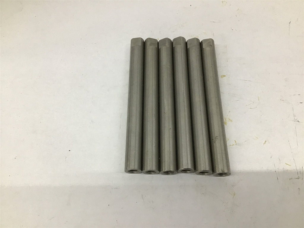 VG-232-6 Flat One End 2 Sides Threaded 3/8 x 16 Lot Of 6