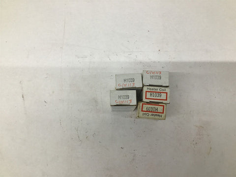 Cutler Hammer H1039 Heater Coil Lot OF 5