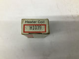 Cutler Hammer H1039 Heater Coil Lot OF 5