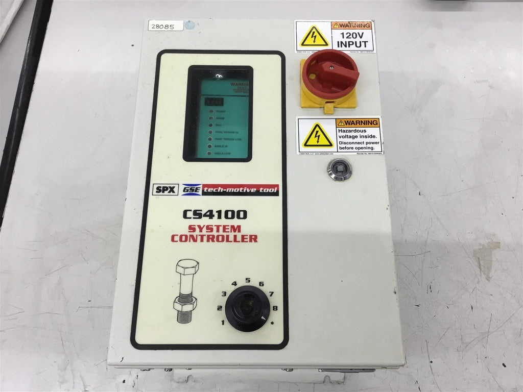 SPX GSE Tech-Motive CS4100 Controller C4146AP1V116 120V 1PH 60HZ 15A