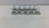 Unistrut P1008U SS 3/8"-16 Channel Nut With Spring Lot Of 10