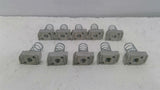 Unistrut P1008U SS 3/8"-16 Channel Nut With Spring Lot Of 10
