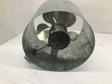 Dayton 2C222B 10" Dia. Duct Fan115V 1350 RPM 0.72A 15G96 96273 60 HZ