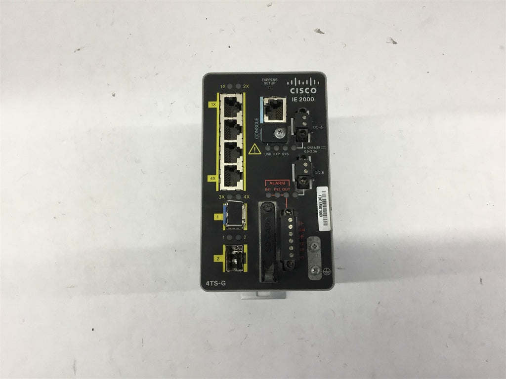 Cisco IE-2000-4TS-G-L V01 Industrial Ethernet Switch