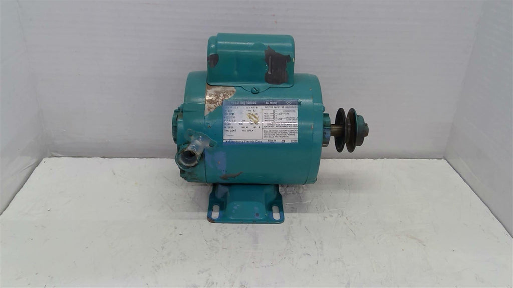 Westinghouse 317P 1/3HP 115/230V 1725RPM 4P SB56 1PH 60HZ