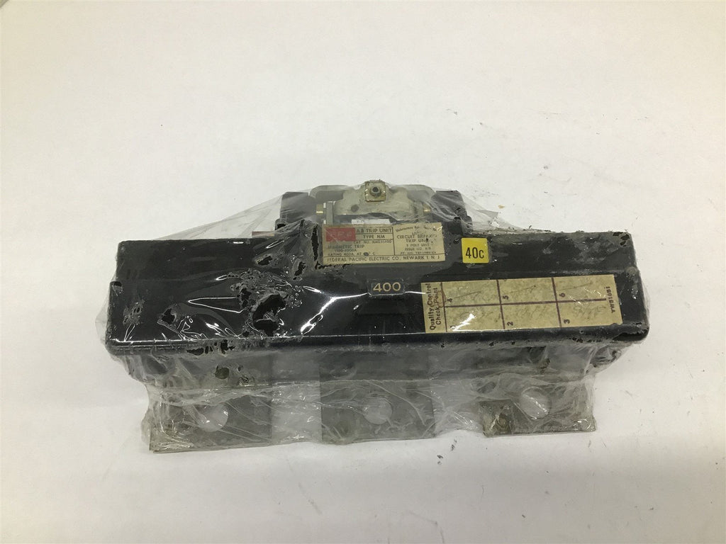 Federal Pacific Electric A8 Trip Unit NM031400