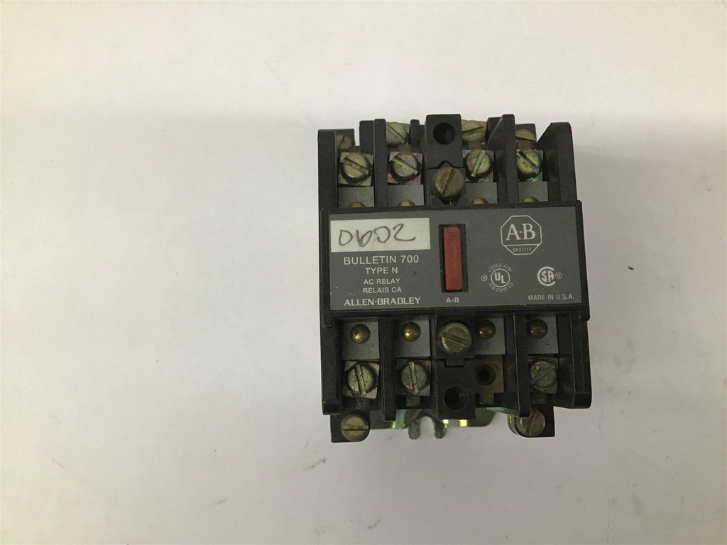Cutler Hammer Bulletin 700 Type N AC Relay 700-N400A1