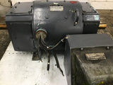 Power Tron 4070p450001 100 HP 1750 RPM 550V 180 Field Volt 407ATZ TEPV DC Motor